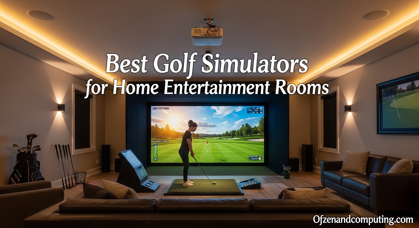 Best Golf Simulators for Home Entertainment Rooms