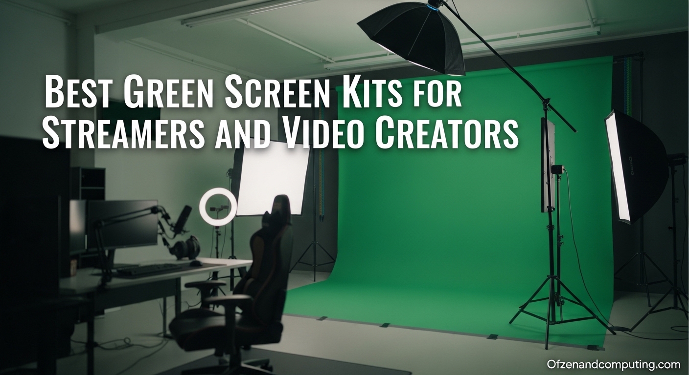 Best Green Screen Kits for Streamers and Video Creators