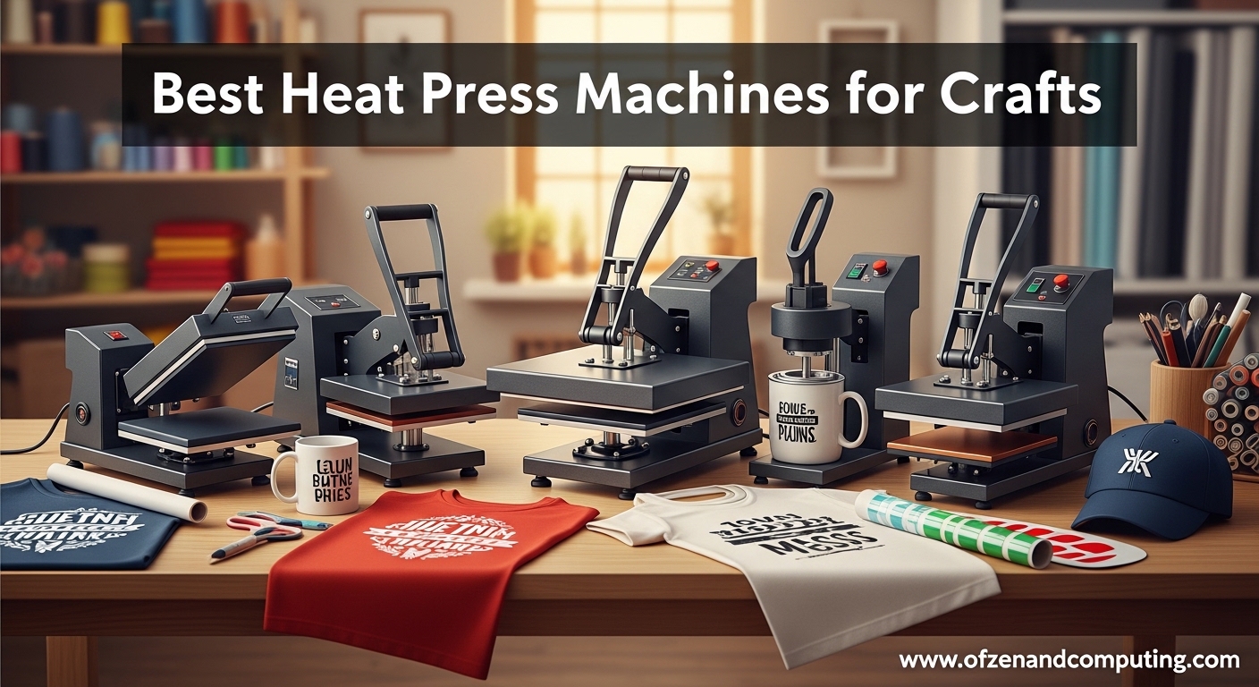 Best Heat Press Machines for Crafts