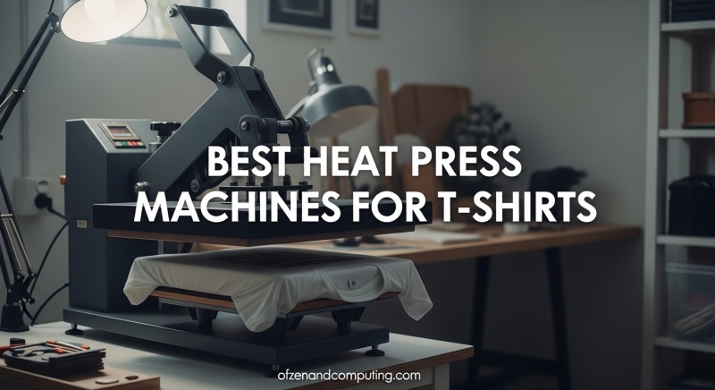 Best Heat Press Machines for T-Shirts
