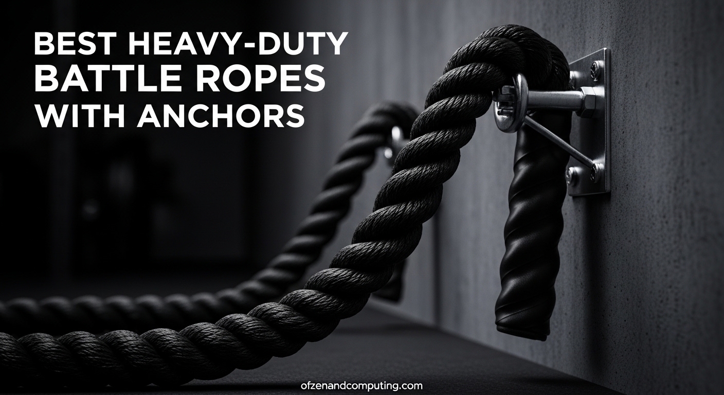 Best Heavy-Duty Battle Ropes with Anchors