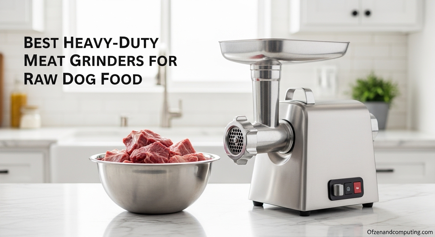 Best Heavy-Duty Meat Grinders for Raw Dog Food