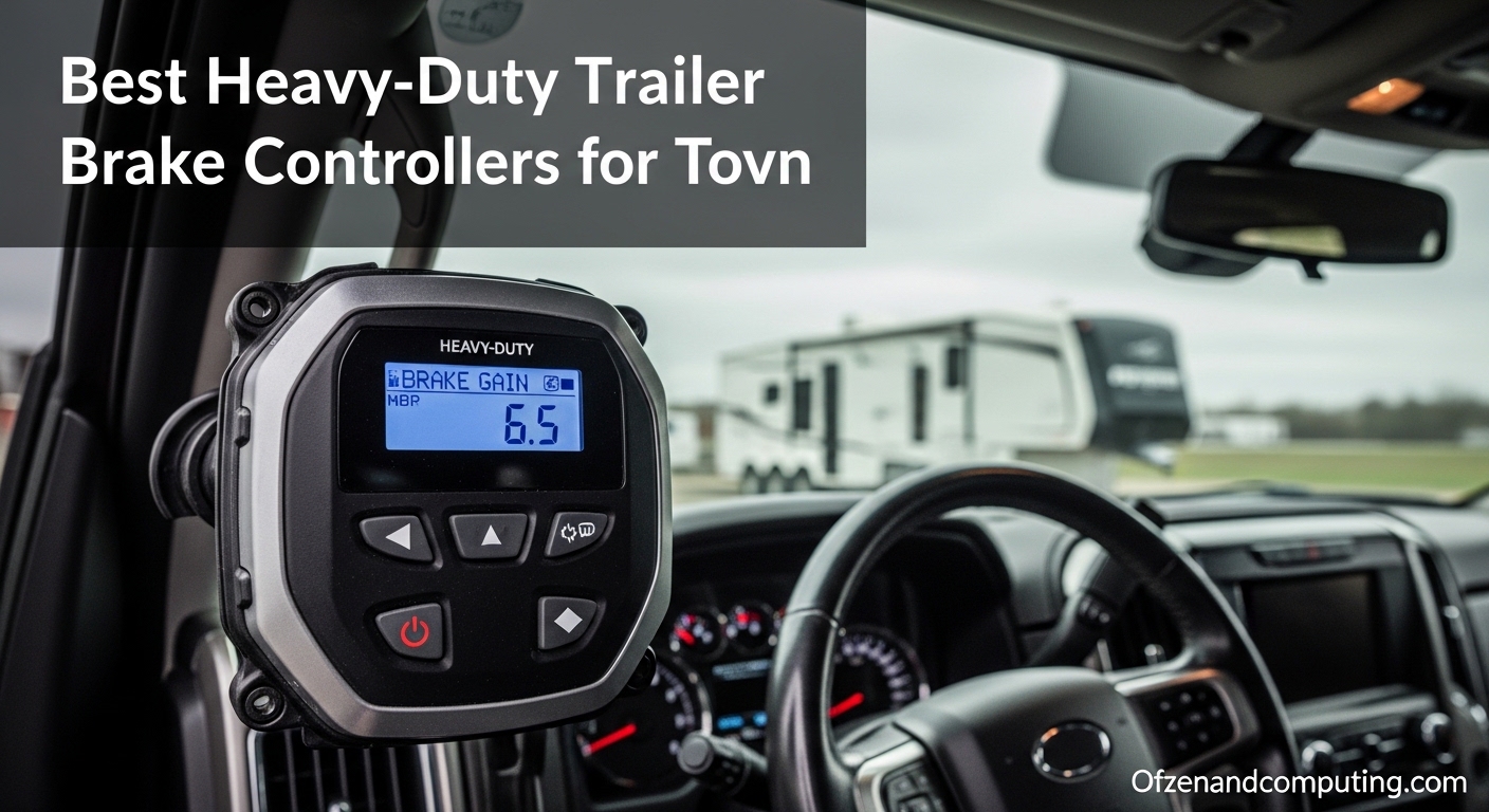 Best Heavy-Duty Trailer Brake Controllers for Towing