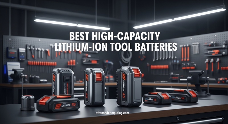 Best High-Capacity Lithium-Ion Tool Batteries
