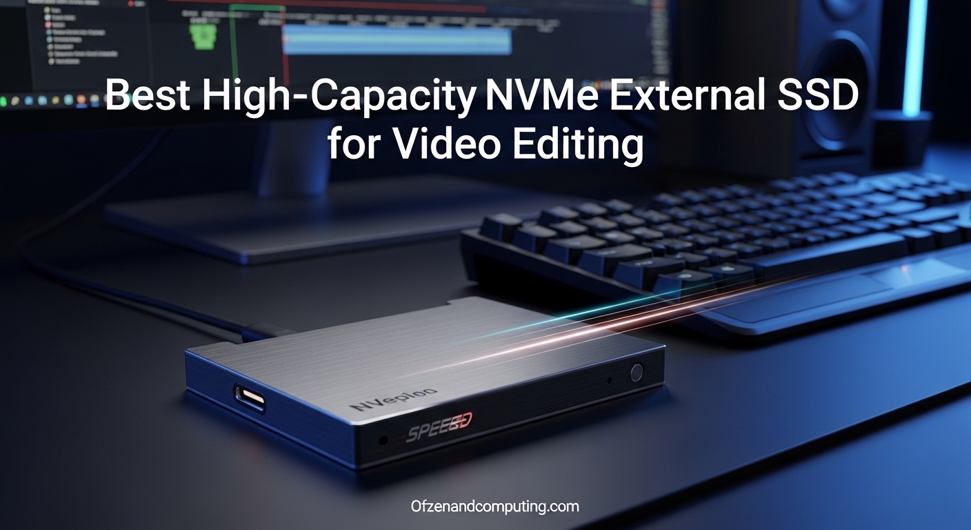 Best High-Capacity NVMe External SSD for Video Editing