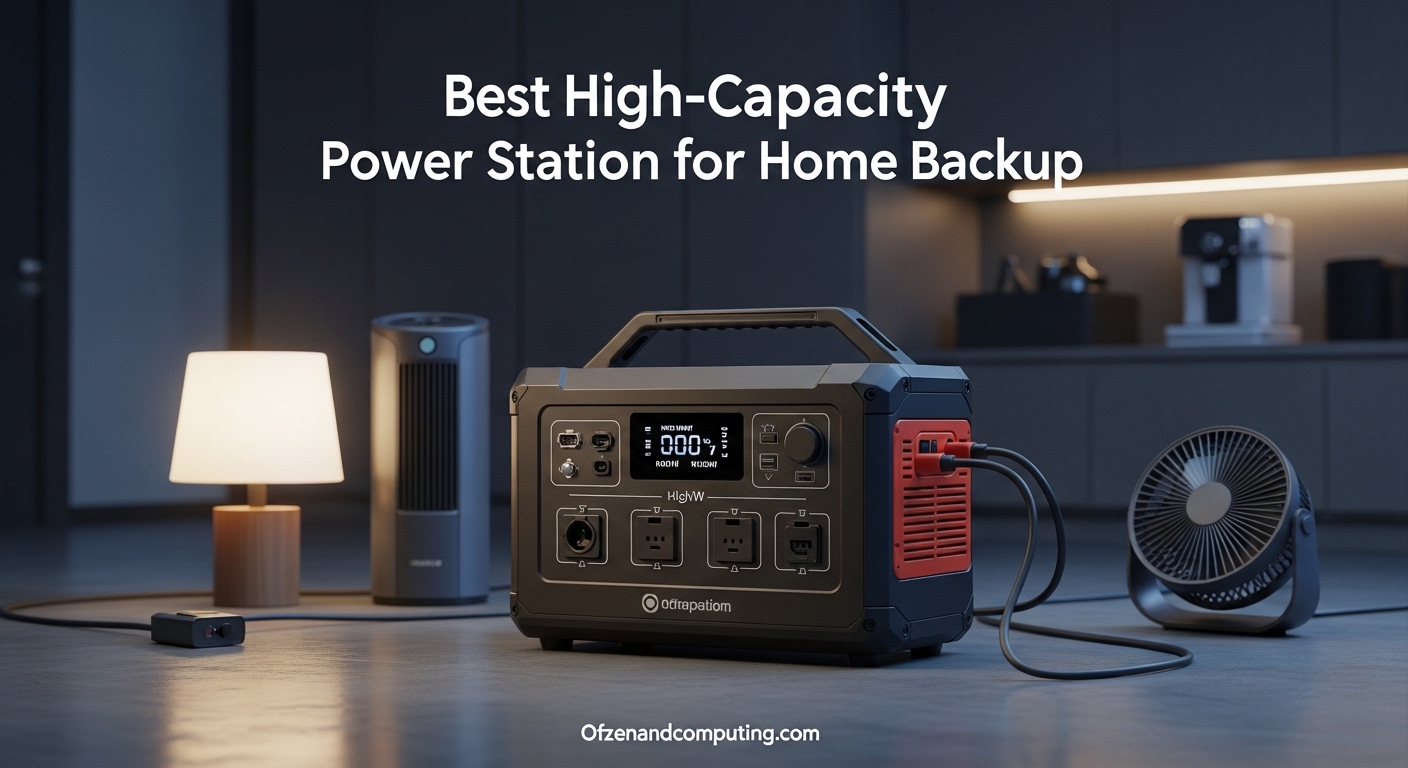 Best High-Capacity Power Station for Home Backup