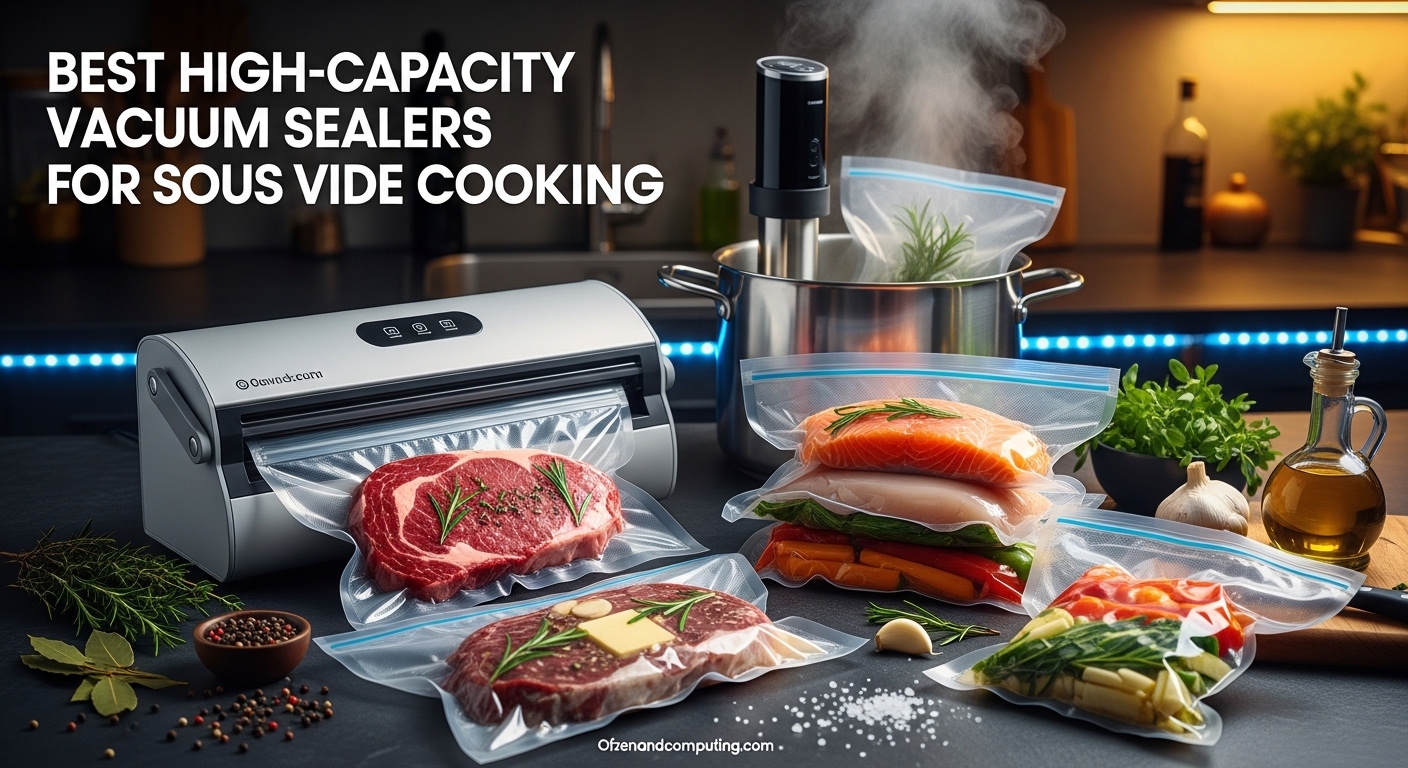 Best High-Capacity Vacuum Sealers for Sous Vide Cooking