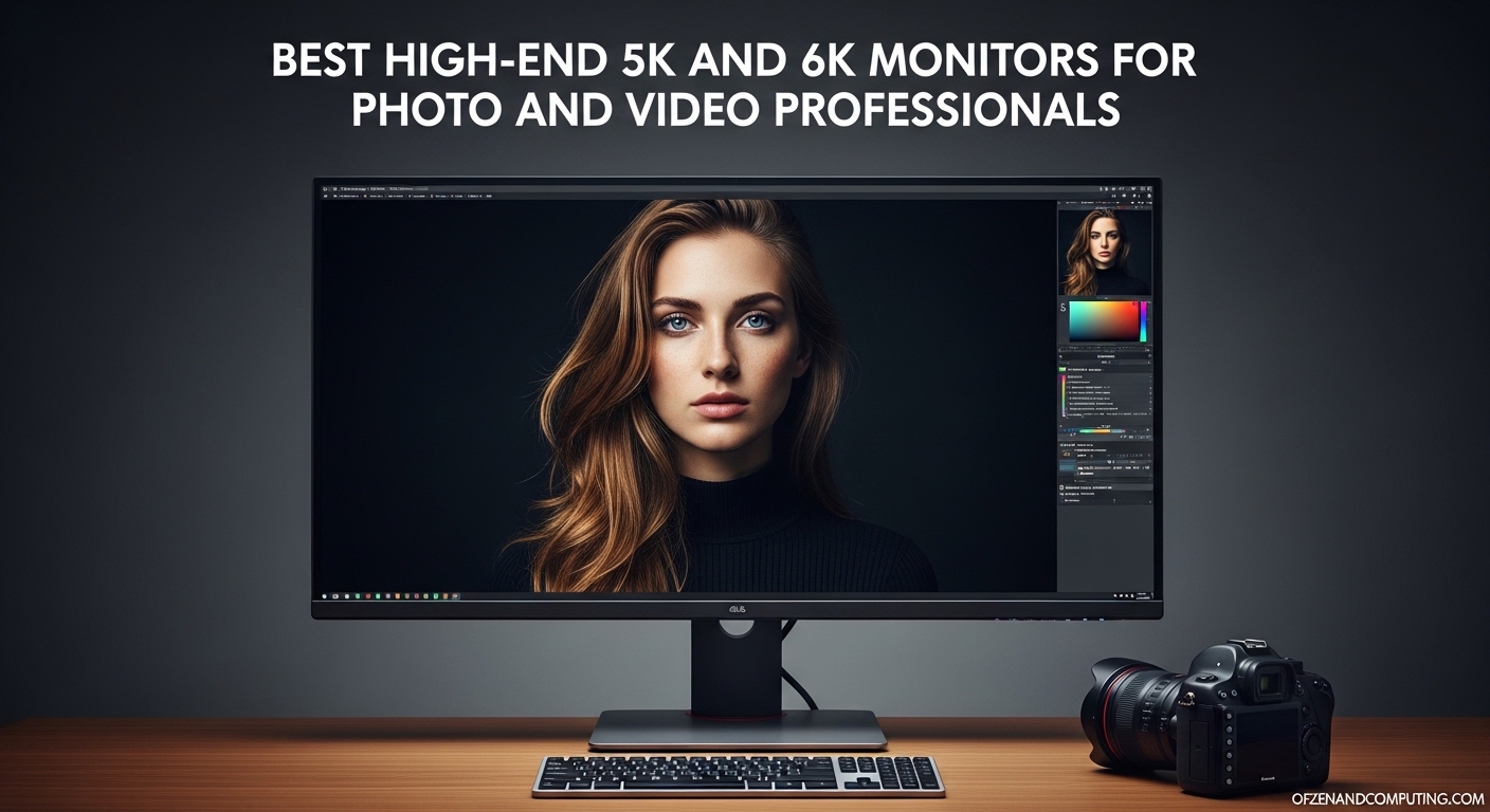 Best High-End 5K and 6K Monitors for Photo and Video Professionals