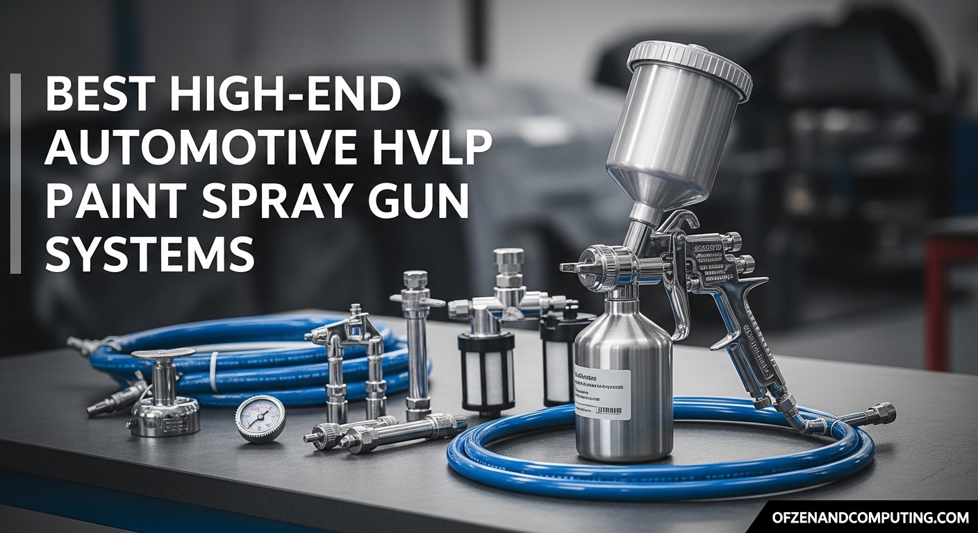 Best High-End Automotive HVLP Paint Spray Gun Systems