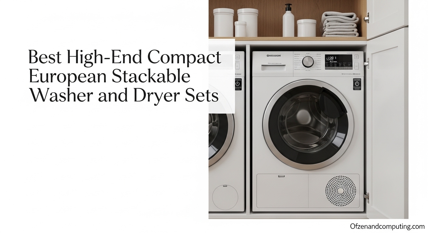 Best High-End Compact European Stackable Washer and Dryer Sets