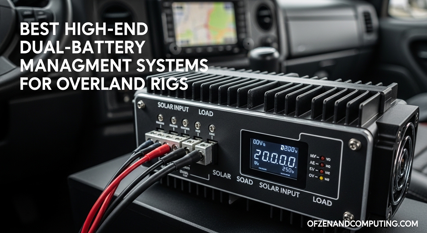 Best High-End Dual-Battery Management Systems for Overland Rigs