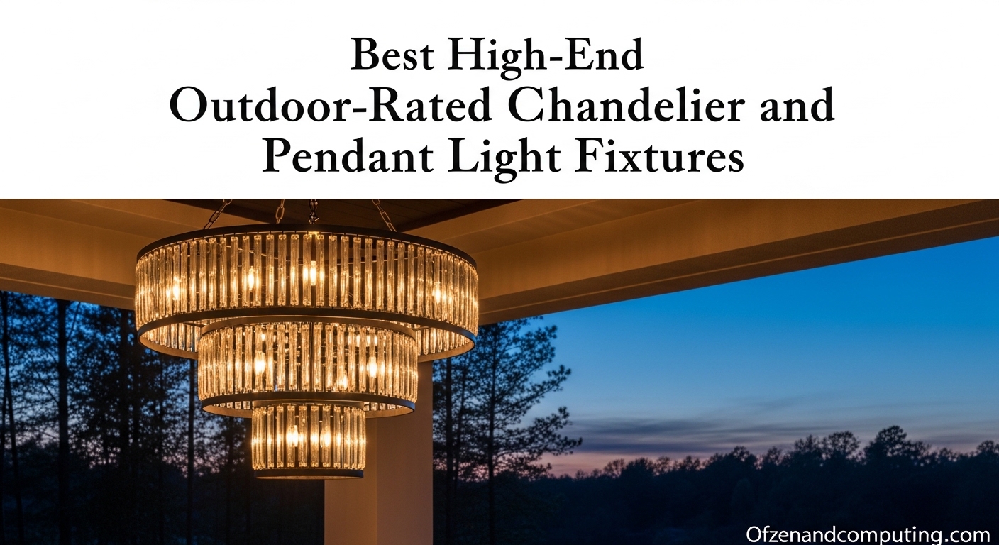 Best High-End Outdoor-Rated Chandelier and Pendant Light Fixtures