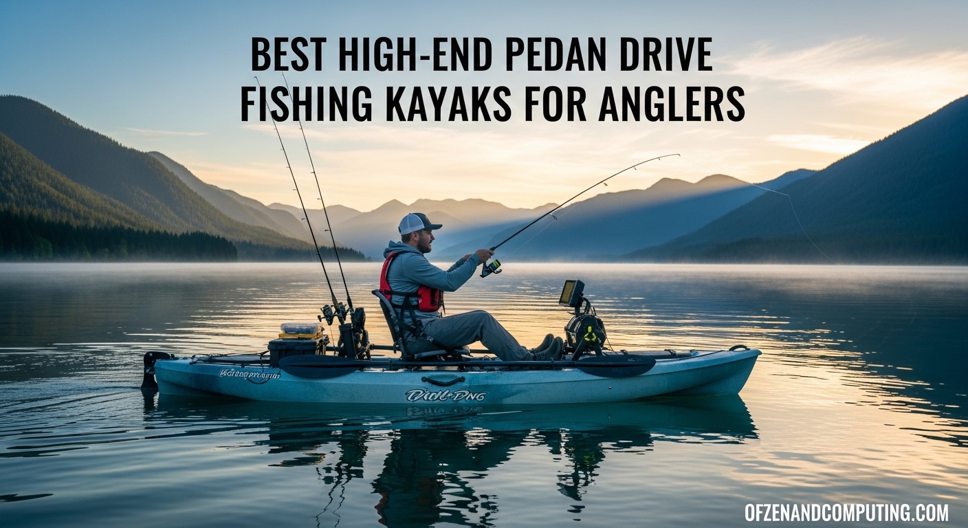 Best High-End Pedal Drive Fishing Kayaks for Anglers