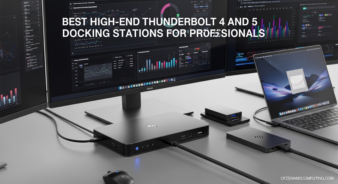 Best High-End Thunderbolt 4 and 5 Docking Stations for Professionals