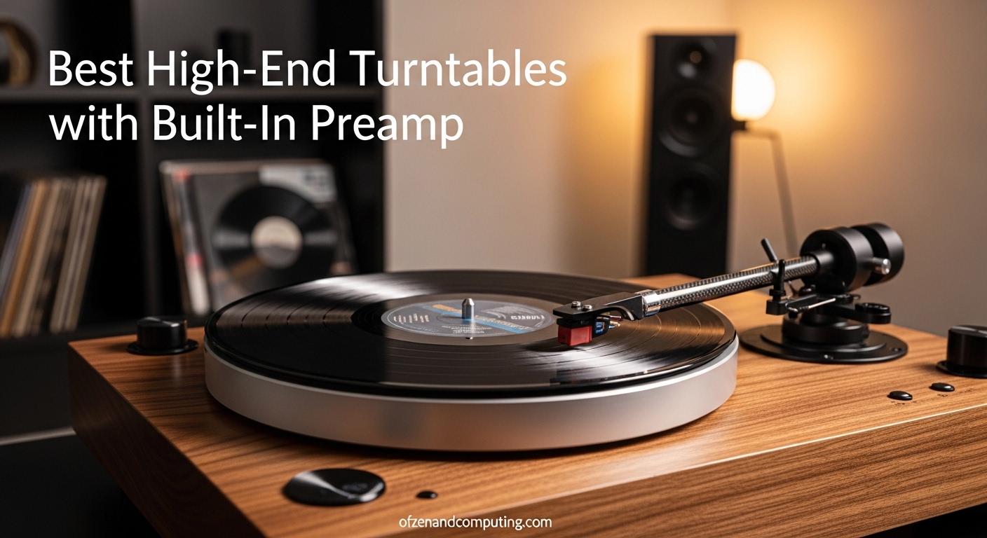 Best High-End Turntables with Built-In Preamp