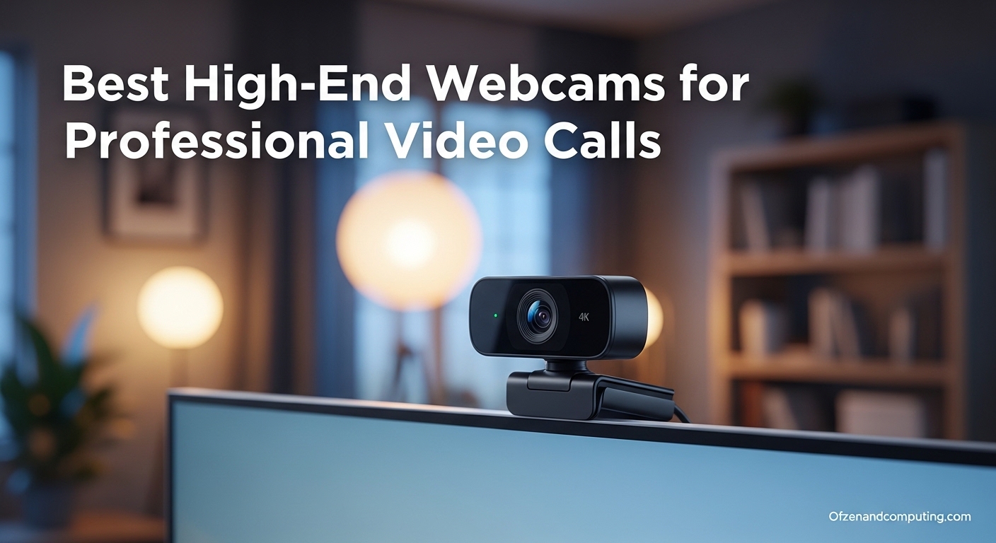Best High-End Webcams for Professional Video Calls