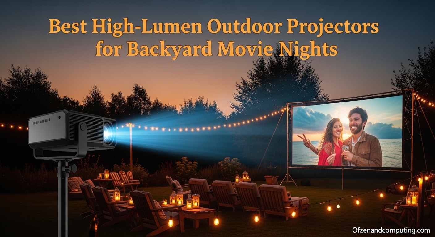 Best High-Lumen Outdoor Projectors for Backyard Movie Nights