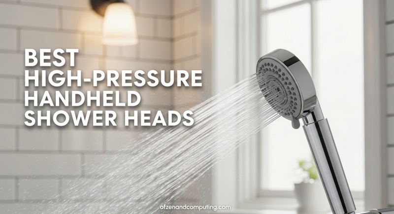Best High-Pressure Handheld Shower Heads