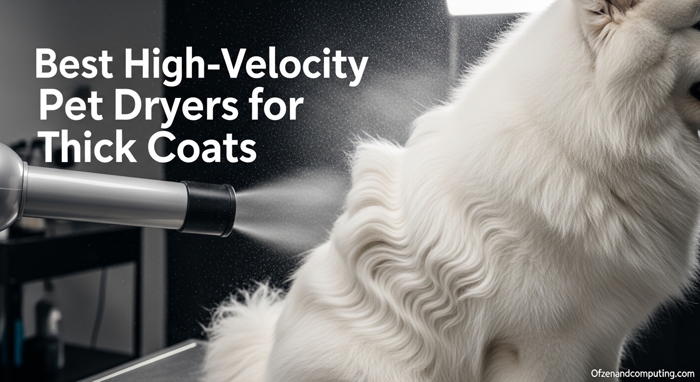 Best High-Velocity Pet Dryers for Thick Coats
