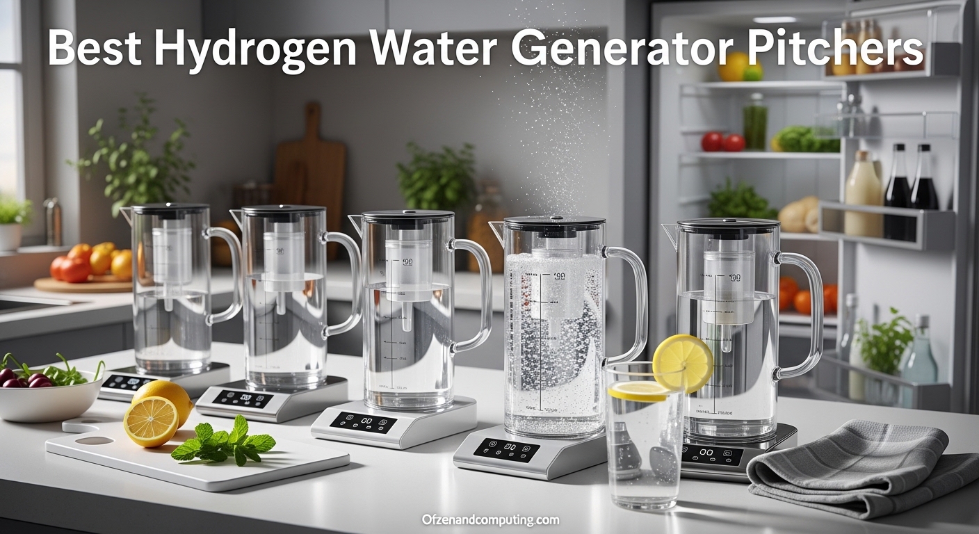 Best Hydrogen Water Generator Pitchers