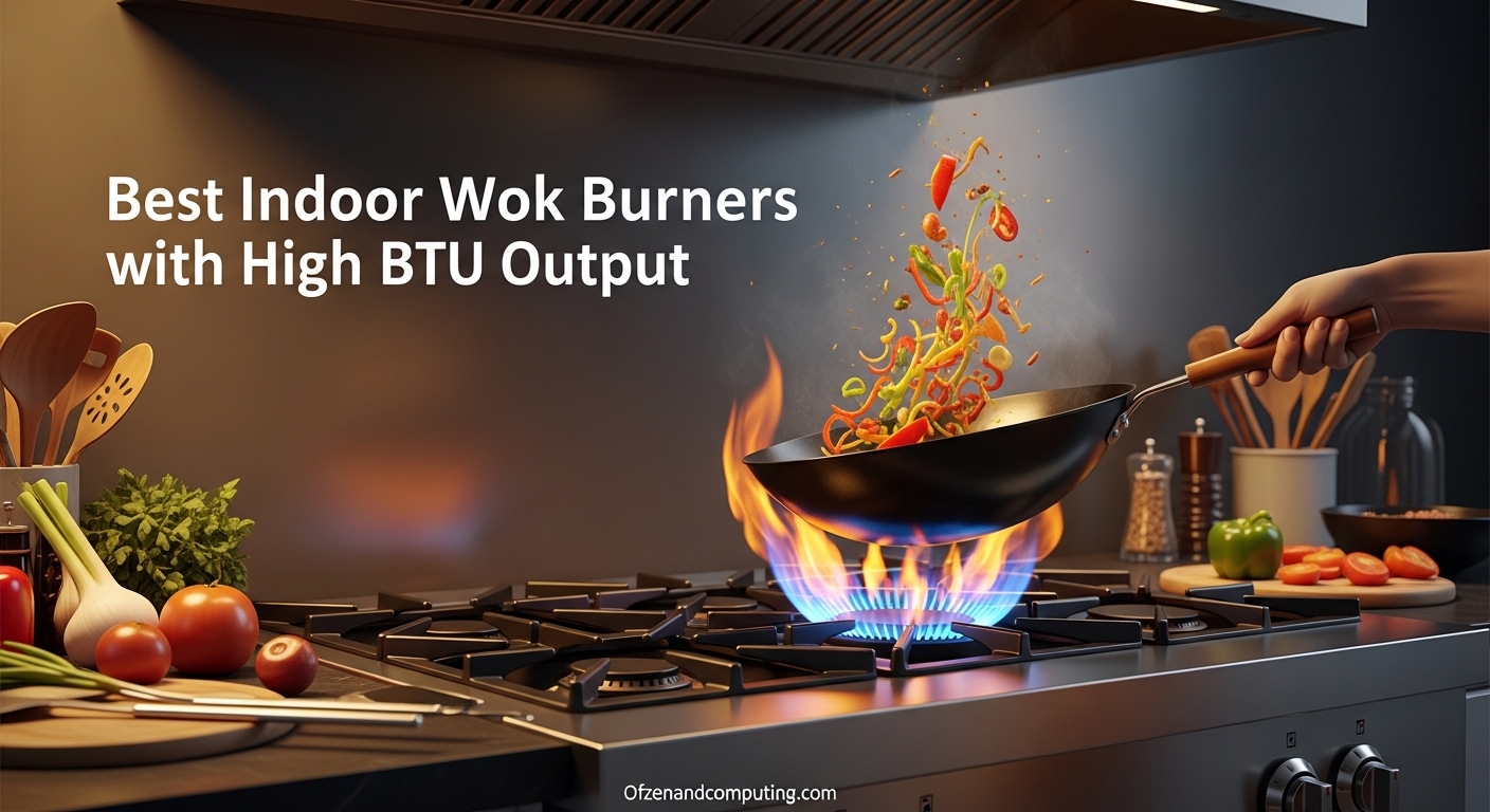 Best Indoor Wok Burners with High BTU Output
