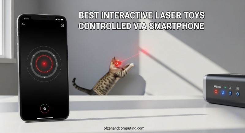 Best Interactive Laser Toys Controlled via Smartphone