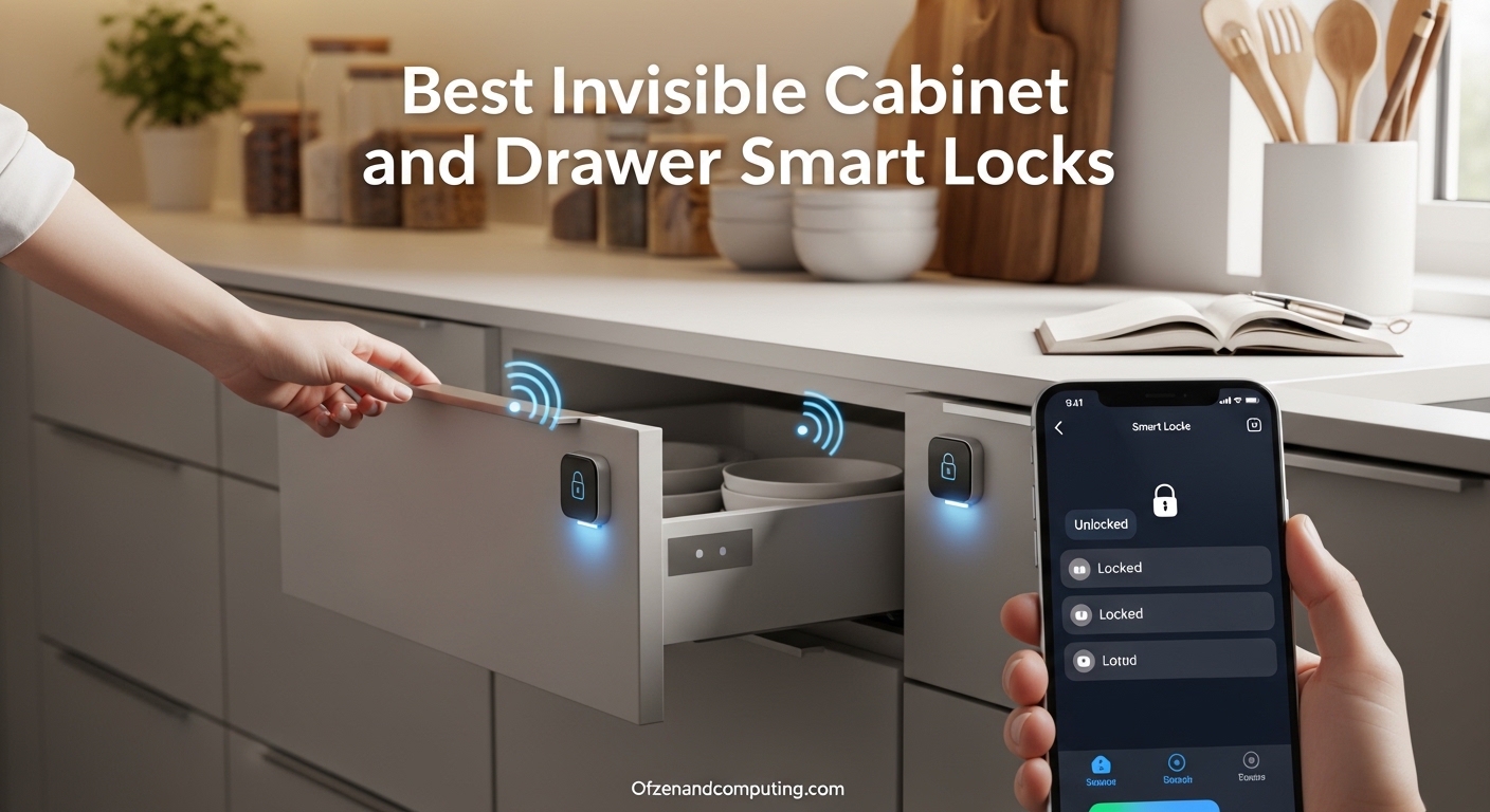 Best Invisible Cabinet and Drawer Smart Locks