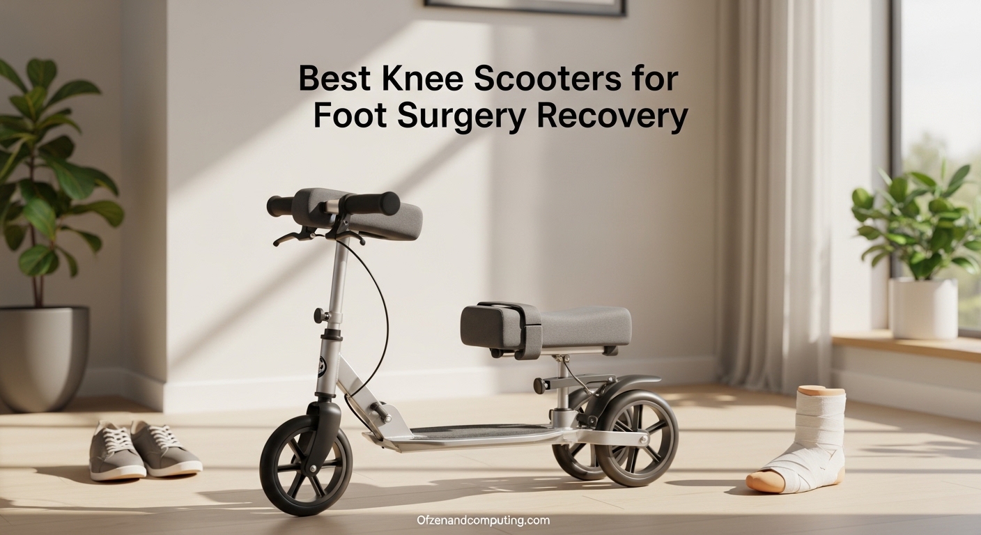 Best Knee Scooters for Foot Surgery Recovery