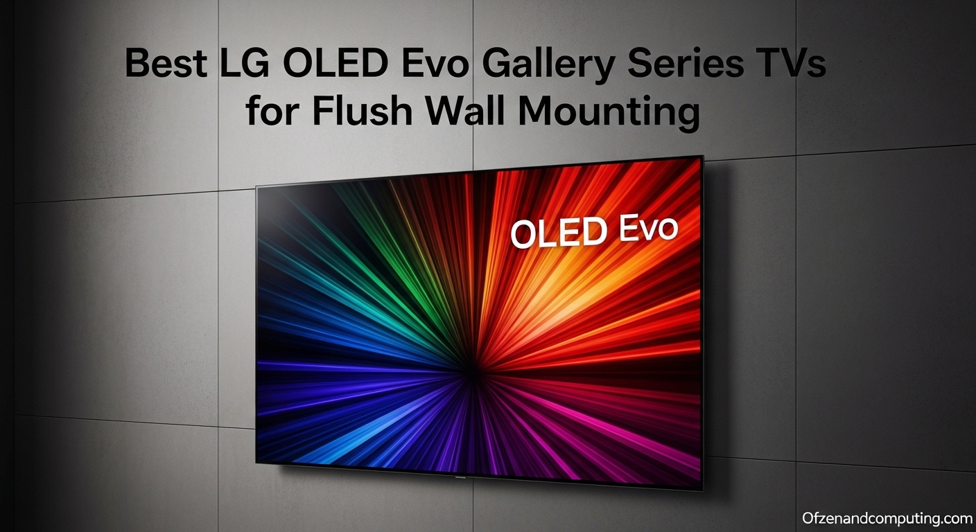 Best LG OLED Evo Gallery Series TVs for Flush Wall Mounting