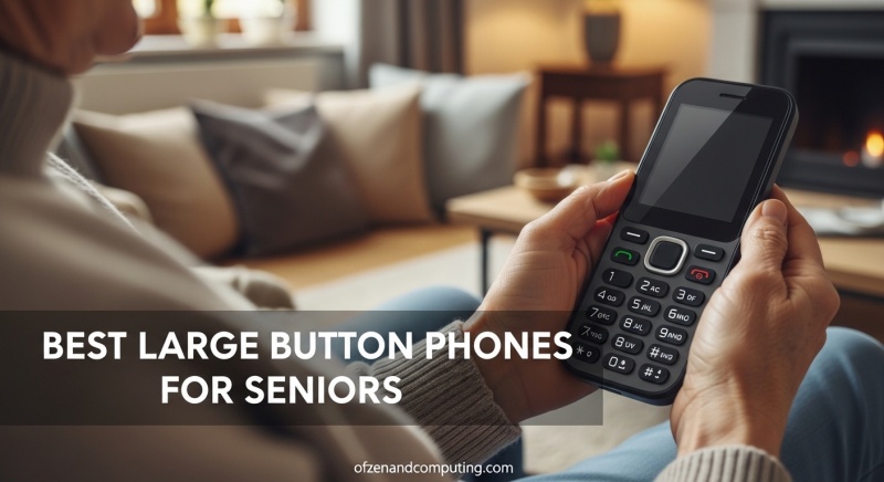 Best Large Button Phones for Seniors