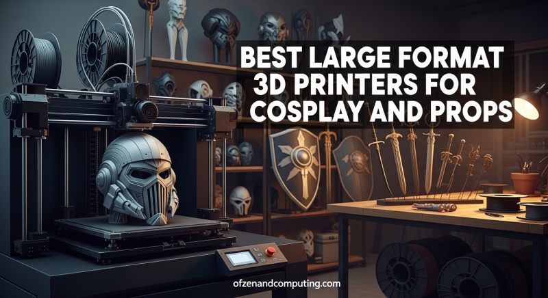 Best Large Format 3D Printers for Cosplay and Props