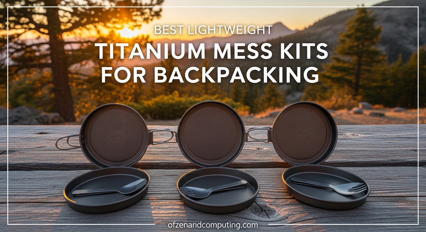 Best Lightweight Titanium Mess Kits for Backpacking