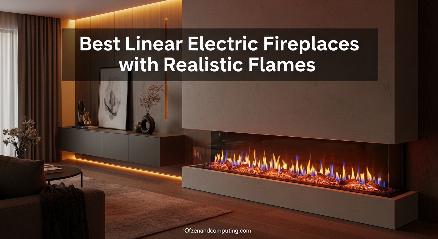 Best Linear Electric Fireplaces with Realistic Flame