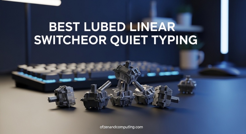 Best Lubed Linear Switches for Quiet Typing