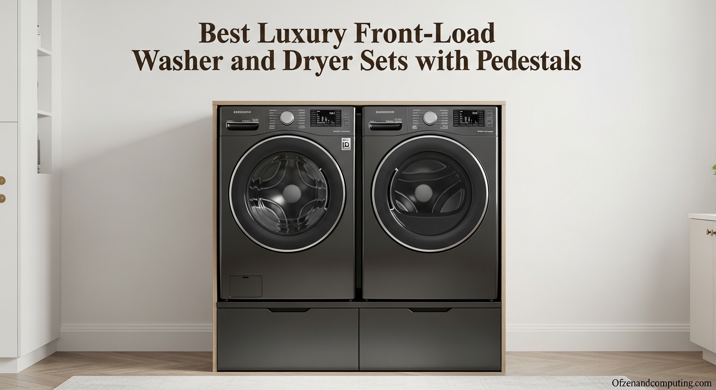 Best Luxury Front-Load Washer and Dryer Sets with Pedestals