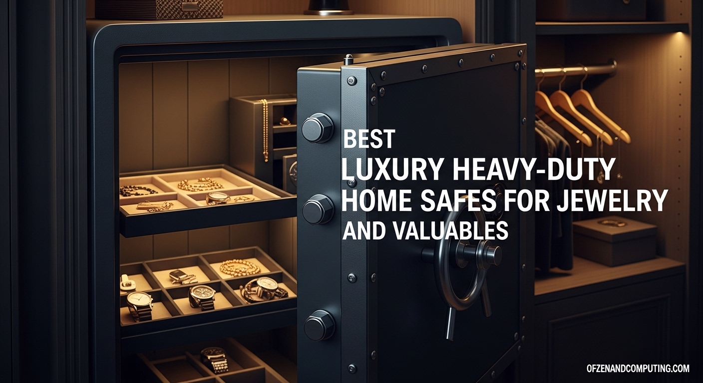 Best Luxury Heavy-Duty Home Safes for Jewelry and Valuables