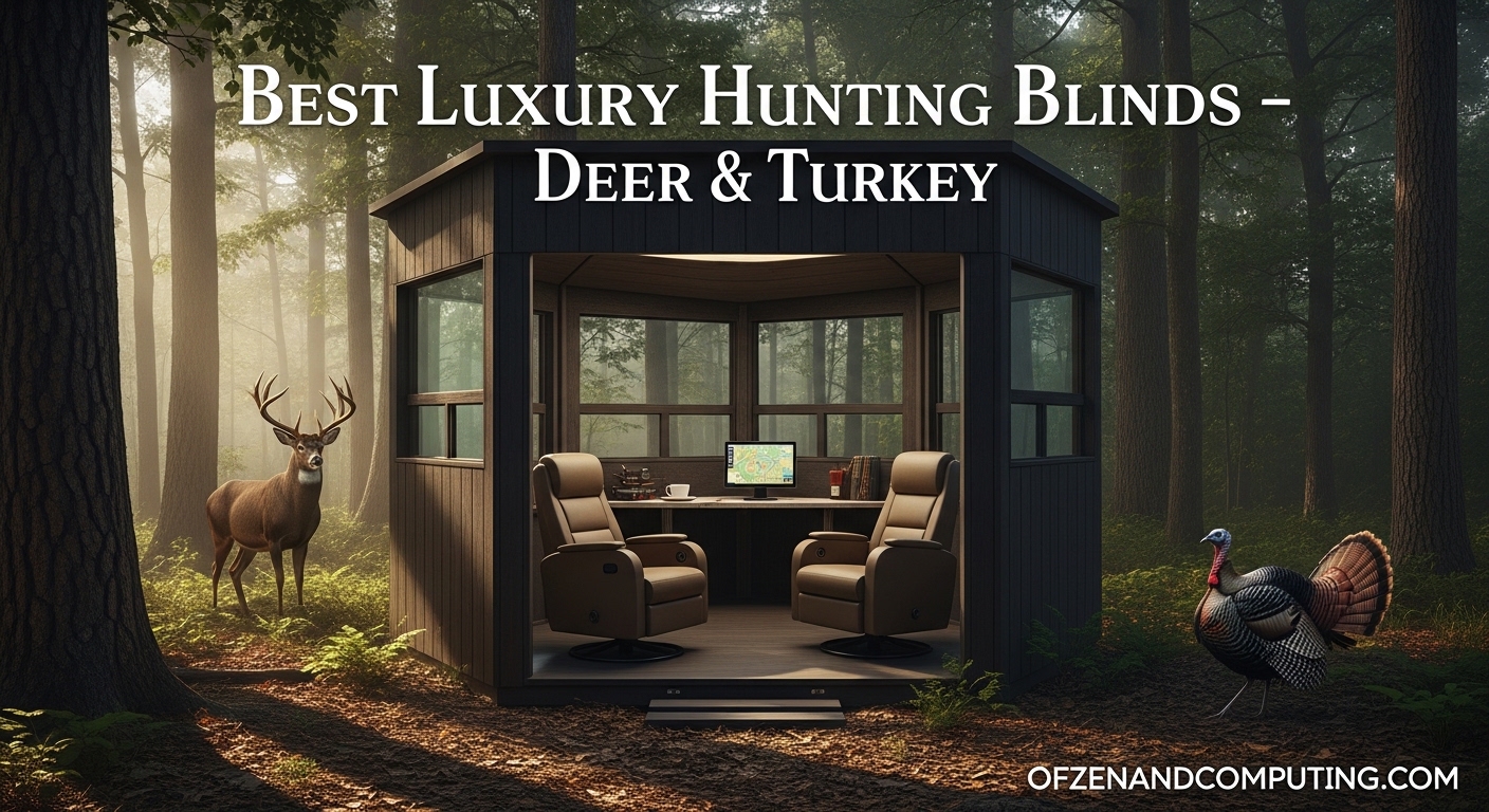 Best Luxury Hunting Blinds - Deer & Turkey