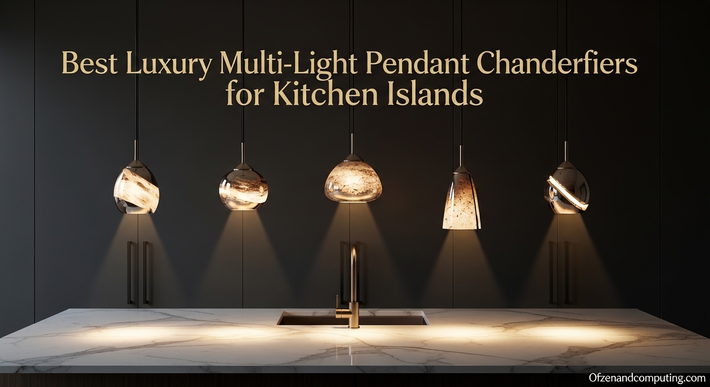 Best Luxury Multi-Light Pendant Chandeliers for Kitchen Islands