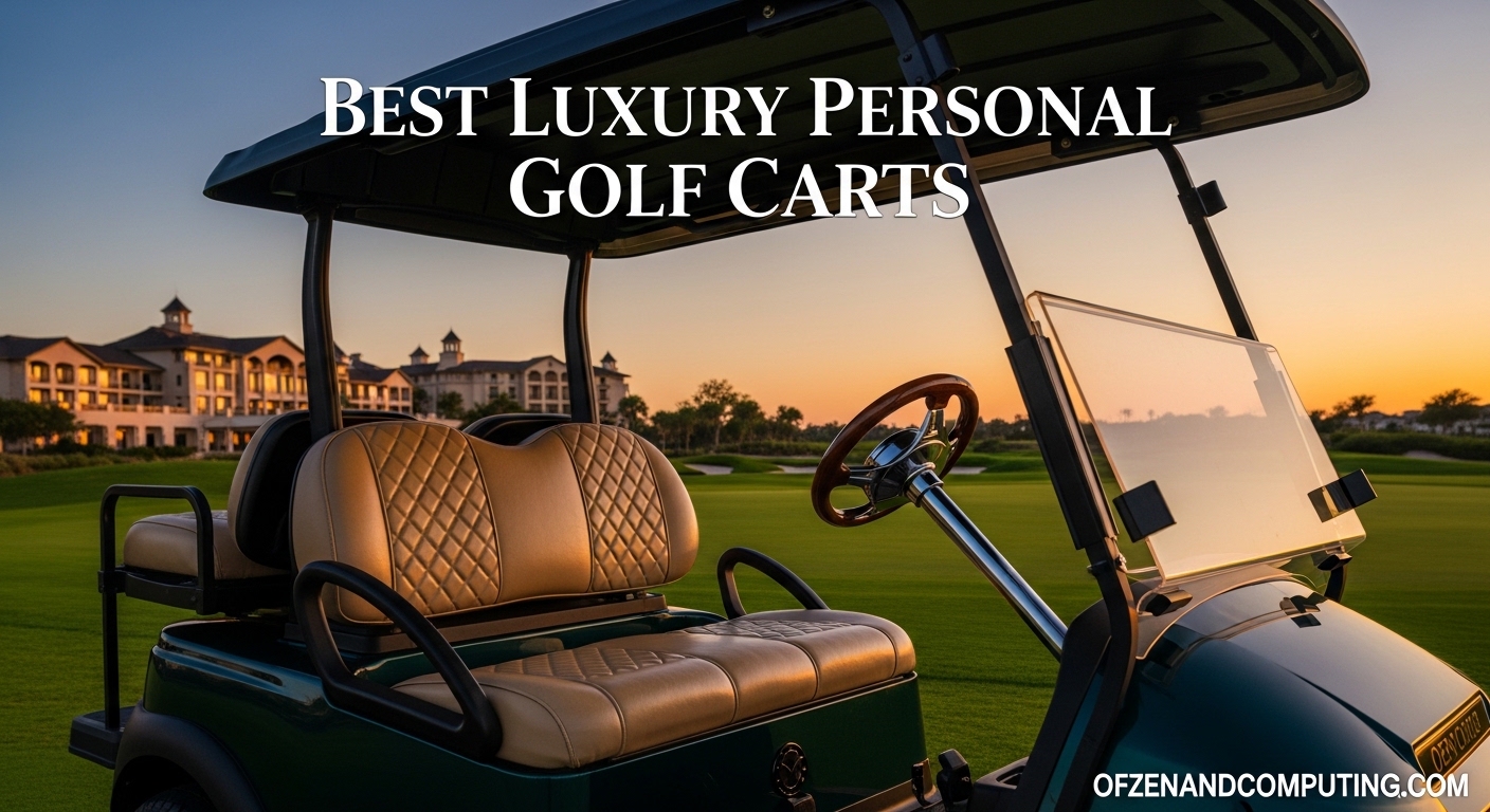 Best Luxury Personal Golf Carts