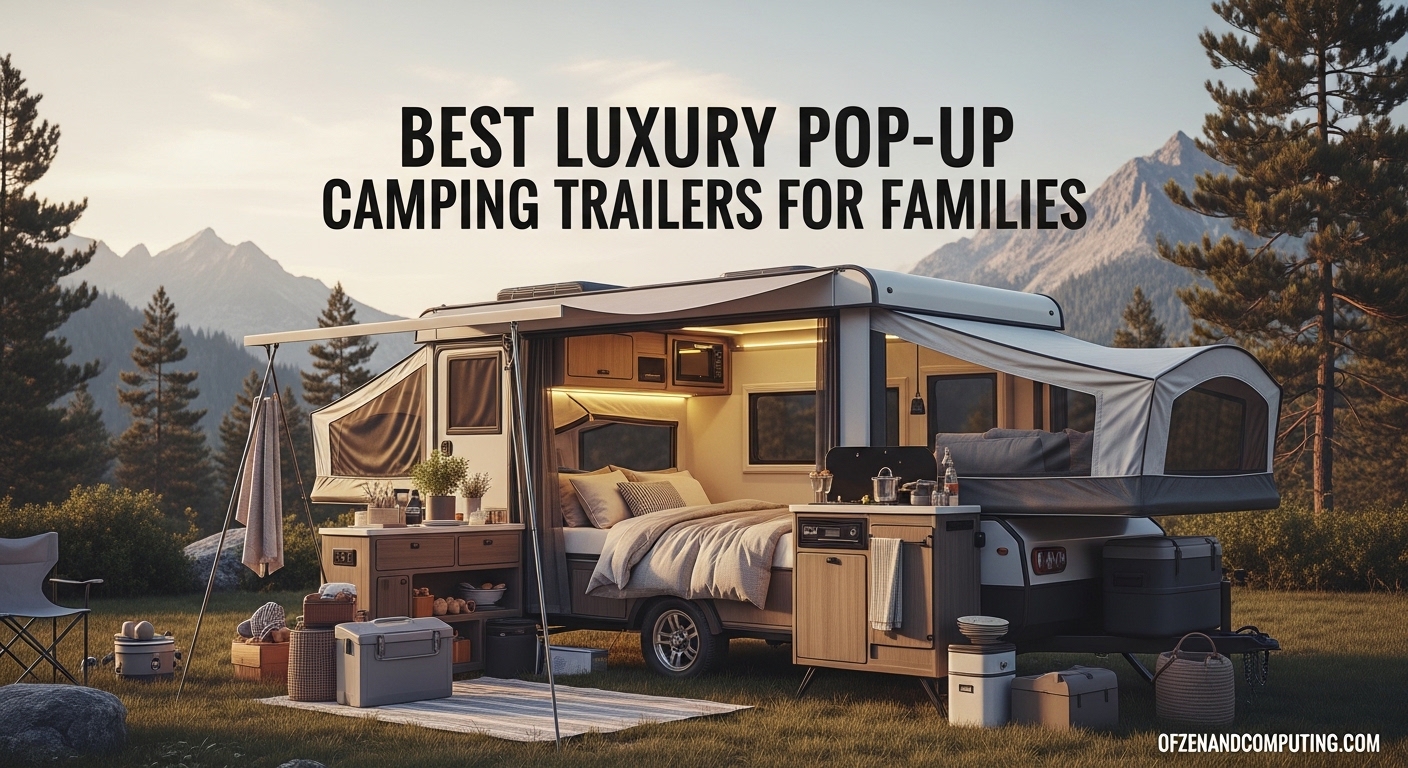 Best Luxury Pop-Up Camping Trailers for Families