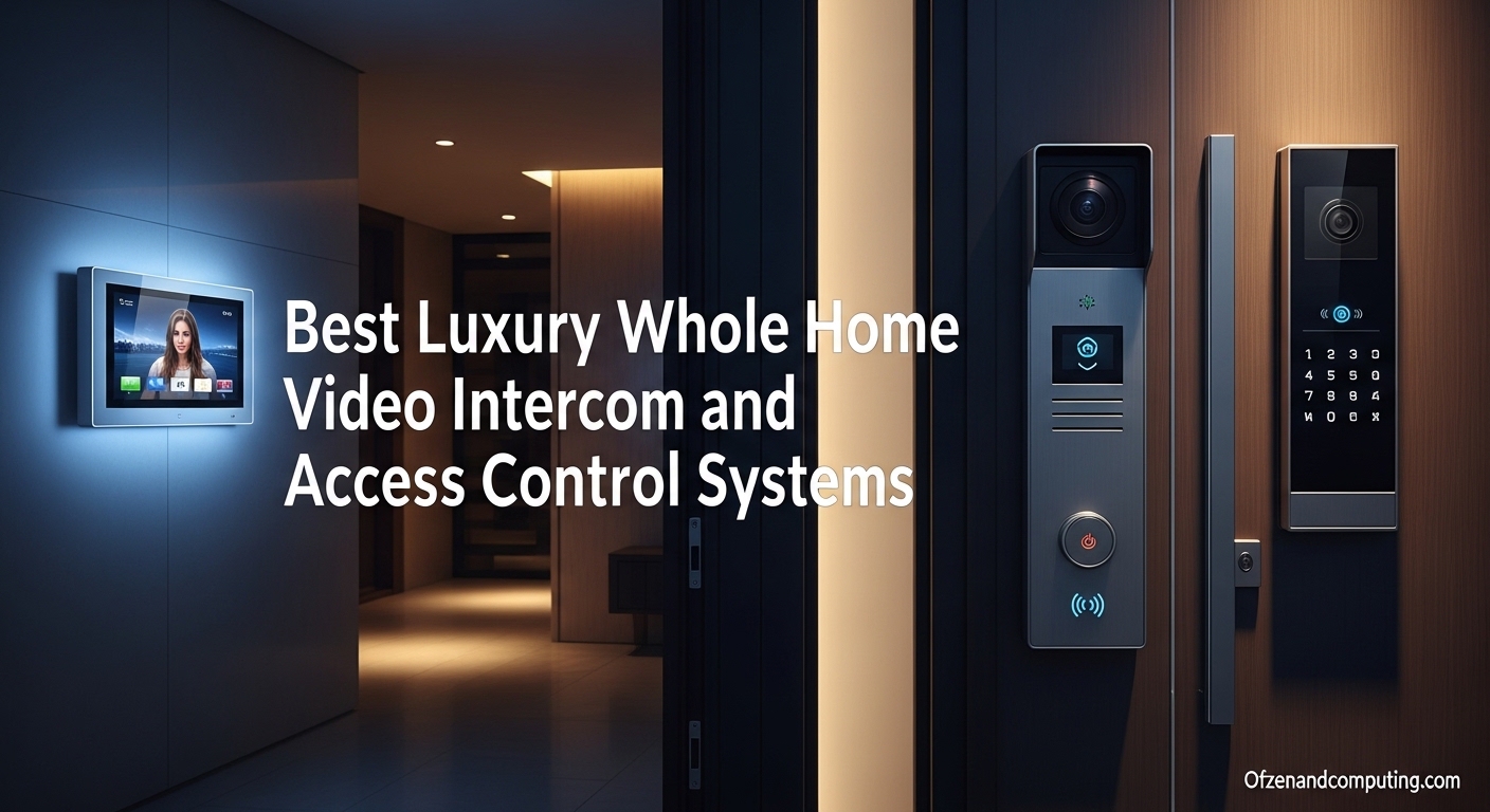 Best Luxury Whole Home Video Intercom and Access Control Systems