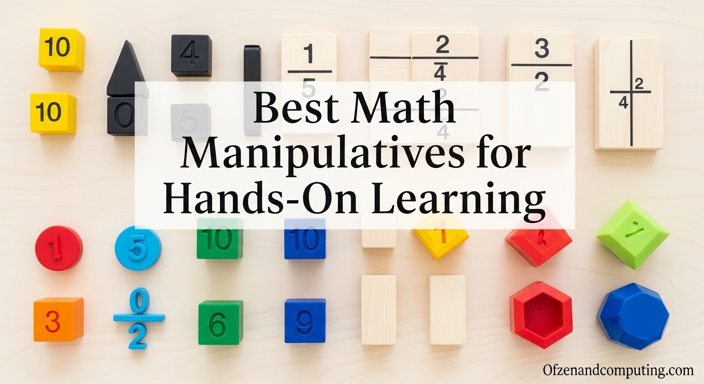 Best Math Manipulatives for Hands-On Learning