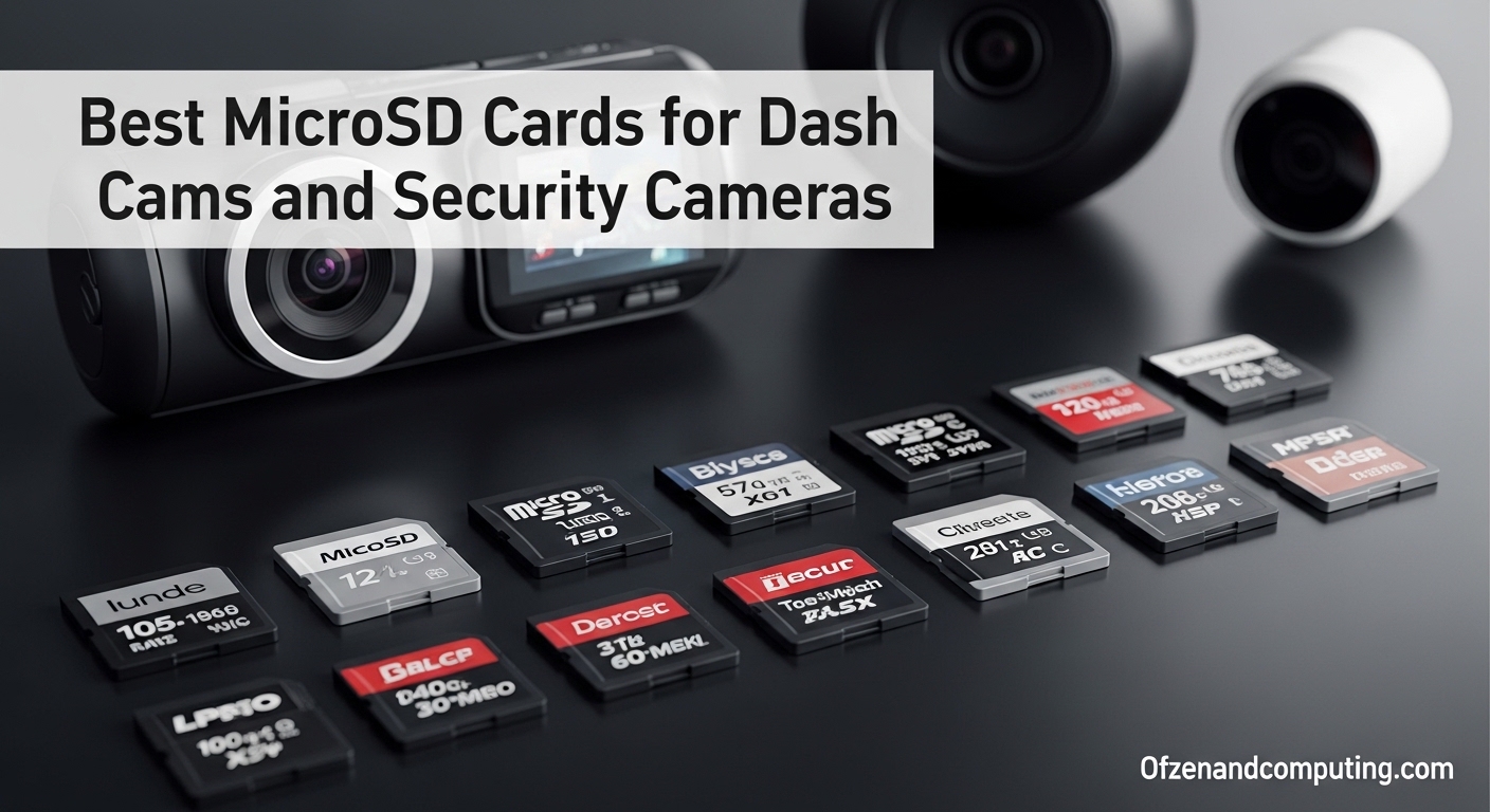 Best MicroSD Cards for Dash Cams and Security Cameras