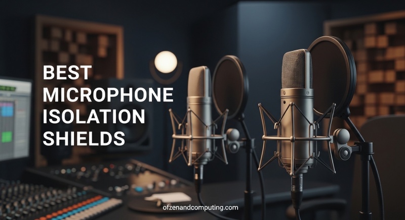 Best Microphone Isolation Shields