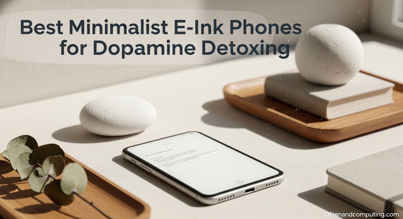 Best Minimalist E-Ink Phones for Dopamine Detoxing