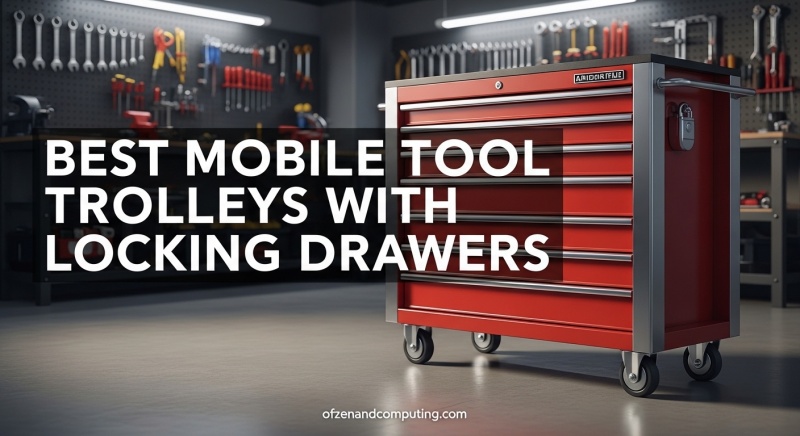 Best Mobile Tool Trolleys with Locking Drawers