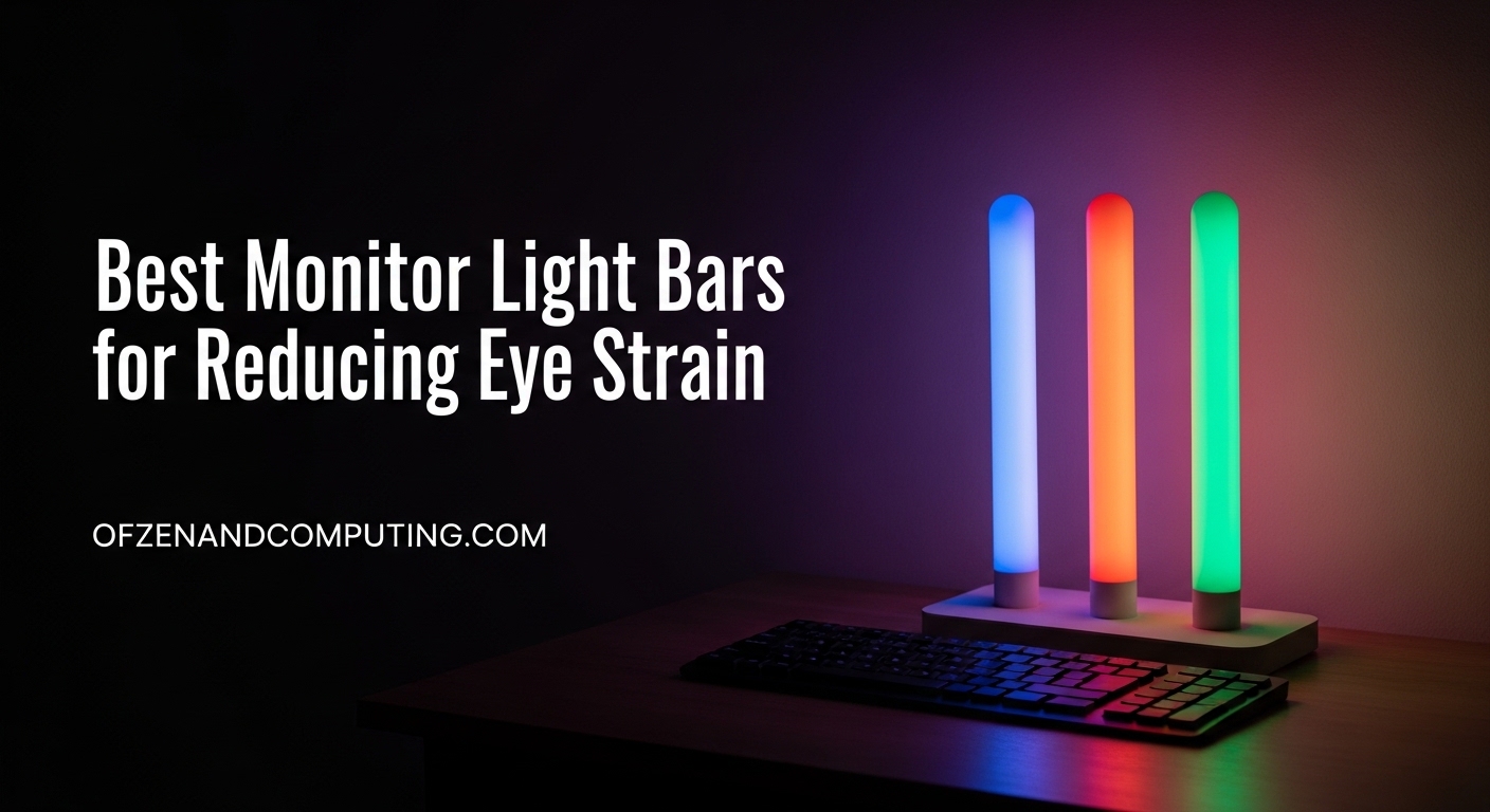 Best Monitor Light Bars for Reducing Eye Strain