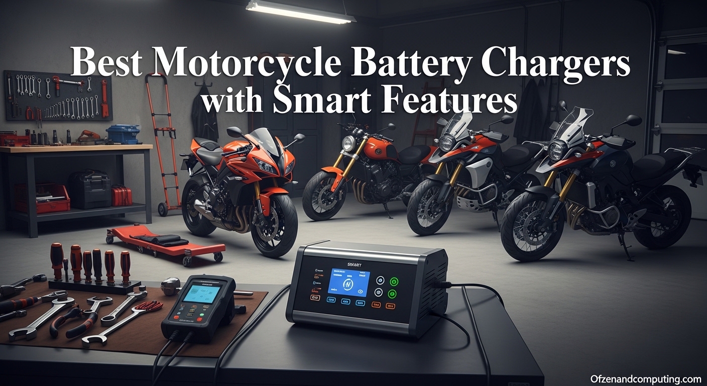 Best Motorcycle Battery Chargers with Smart Features
