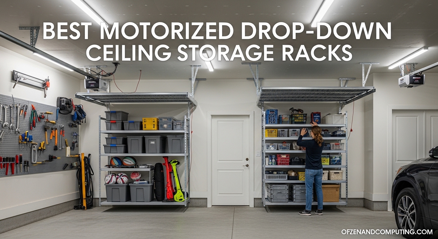 Best Motorized Drop-Down Ceiling Storage Racks