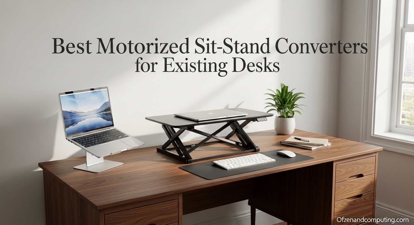 Best Motorized Sit-Stand Converters for Existing Desks